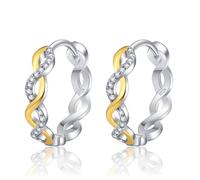 Small Gold Hoops Earrings for Women, 20mm Gold Hoops Huggies Earrings, 20mm Earring Hoops Women Sleeper Earring Birthday Gifts for Mum