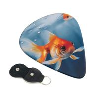 Small Goldfish Swimming In The Water Guitar Pickfor Pickups For Acoustic Electric Guitar Bass Ukulele
