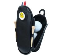 Small Golf Ball Bag Portable Sports Equipment Accessory Case | Golf Ball Pouch Storage Bags for Men Women Beginner Golfers Outdoor Backyard Course Driving Range Practice little yellow duck