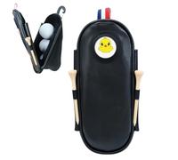Small Golf Ball Bag Tee Storage Case Sports Equipment Organizer | Golf Ball Storage Bag for Men Women Beginner Outdoor Backyard Course Driving Range Practice little yellow duck