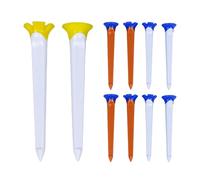 Small Golf Tees - Portable Stable Colorful Marker System - Ball Marker Golf Practice Gear | for Adults Men Women Professionals Enthusiasts Amateurs Golfers