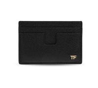 Small Grain Leather Cardholder, male, Tom Ford, Wallets & Cardholders, Black, ONE SIZE, Accessories ONE SIZE