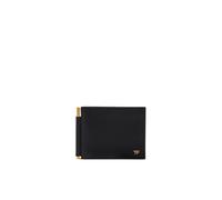 Small Grain Leather T Line Clip Wallet - male - Tom Ford - Wallets & Cardholders - Black - ONE SIZE - Accessories ONE SIZE