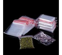 Small Grip Seal Bags 300Pcs 4x6cm/1.57x2.36in Tiny Sealable Plastic Pouch Little Clear Ziplock beads Bag Reusable Transparent Polythene Pouches for Storage Beads Jewellery Food