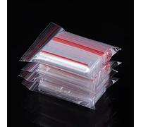 Small Grip Seal Bags 300Pcs 6x9cm/2.36x3.54in Tiny Sealable Plastic Pouch Little Clear Ziplock beads Bag Reusable Transparent Polythene Pouches for Storage Beads Jewellery Food