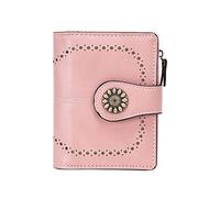 Small Group Custom Size Wallet Portable Lady Zipper Opening Type Purse Handbook for The Recently Wallet Case (Black, One Size)