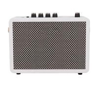 Small Guitar Amplifier, 10W Clean Distortion Dual Channels Practice with Reverb Effect, Bluetooth Connectivity, Independent Volume Control, Long Endurance, Beech Wood iG-10Pro