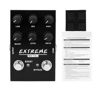 Small Guitar Distortion Effect Unit Electric Guitar Pedal Delay Effects Pedal Alloy Texture For Electric Guitars