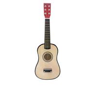 ＡＷＨＡＯ Small Guitar Easy to Six-stringString Guitar Sturdy Stringed Instrument Toy for Kids, Students, Music Lessons, Wood, 23 Inch
