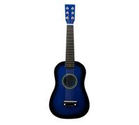 ＡＷＨＡＯ Small Guitar Easy to Six-stringString Guitar Sturdy Stringed Instrument Toy for Kids, Students, Music Lessons, Blue, 23 Inch