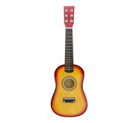 ＡＷＨＡＯ Small Guitar Easy to Six-stringString Guitar Sturdy Stringed Instrument Toy for Kids, Students, Music Lessons, Sunset, 23 Inch