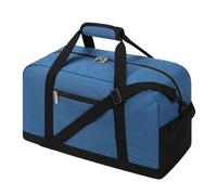 Small Gym Bag 18 inch Carry On Duffel Bag for Weekender Travel Sport 45x20x20cm-Bright Blue