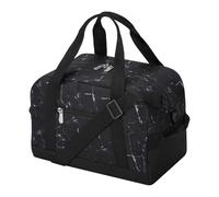 Small Gym Bag Carry On Bag - 12 inch Mini Duffle Bag Lightweight for Overnight Travel 30x20x20cm-Marble