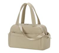 Small Gym Bag for Women - 12inch Mini Tote Bag with Wet Pocket Lightweight Carry On bags for Travel Sport, Camel, 12 Inch, Travel Duffel