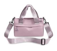 Small Gym Bag for Women, 9.5x4.7x5.5 Inch Nylon Waterproof Small Gym Bag Shoulder Bag Handbag Zippered Stylish Small Duffle Bag Mini Gym Bag Womens Gym Bag for Fitness, Shopping, Traveling, Style 2
