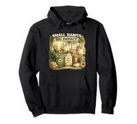 Small Habits Big Impact Eco Pullover Hoodie