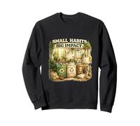 Small Habits Big Impact Eco Sweatshirt
