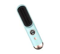 Small Hair Brush with Uniform Heat Spread and Simple Styling for Various Hair Types Salon Straightening Brush