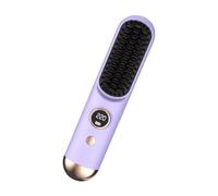Small Hair Brush with Uniform Heat Spread and Simple Styling for Various Hair Types Salon Straightening Brush