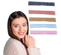 Small Hair Clips Colourful Hair Pins in One Word Colour Children's Hair Claws Simple Side Clip Alloy Woman Simple Hair Clips Ladies Thin Hair 0808