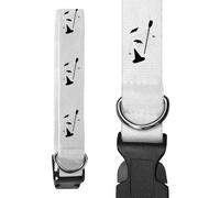 Small 'Halloween Bat's Spiders And Witches' Dog Collar (PR00058365)