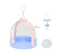 Small Hamster Cage - Travel Cage for Dwarf Hamster and Hedgehog, Pet Carrier Bag with Drinker for Gerbils Birds Hedgehogs - Bird Chinchilla Hedgehog and Others
