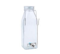 Small Hamster Water Bottle | 350ml Chinchilla Waterer - Small Pet Waterer | for Pet Parents Keepers Study Home Office Shops Living Room Bedroom Apartment Shelters