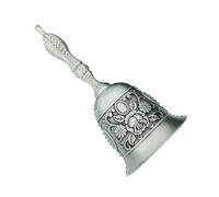 Small Hand Bell - Attention School Bell | Loud Call Hand Bell | Hand Held Bell | Loud Brass Hand Call Bell | Hand Bells Ring for Service, Counter Reception Bell, Tea Bell, Dinner Bell