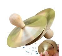 Small Hand Cymbals, Dancing Zills Cymbals, Professional Hand 3.54 Inches, High-Quality Design For Adults And Kids For Dance Parties And Performances, Gold