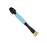 Small Hand Drill Grip with Secure Rubber Handle for 0.3-3.4mm Bits Detailed and Professional Workshop Environment Aluminum Drill Chuck with Rubber Grip