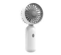 Small Hand Fan, Portable Personal Fan | 3 Speed USB Powerful Wind Small Fan for Travel | Rechargeable High Wind Speed Equipment For Women