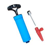 Small Hand Pump for Balloons,Portable Sports Ball Air Pump | Fashionable Blue Air Pump with Needle, Wear-Resistant Hand Pump for Basketball, Soccer