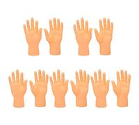 Small Hand Puppet Prank Hands Practical Joke Props Goodie Bag Filler Kids Show Role For Play Finger 4/10P