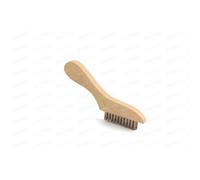 Small Hand Wire Brush Metal Steel Bristle Rust Paint Remover Scratch Grout Tool