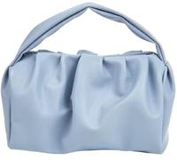 Small Handbag for Women Soft Minimalist Cloud Bag Pouch Ruched Waterproof Top Handle Handbag Cute Travel Cosmetic Bag Beige One Size(Blue)