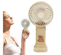 Small Handheld Fan Cute Capybara Personal Fan Handheld
