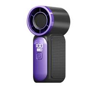 Small Handheld Fan - Hand Held Fans Rechargeable | Mini Portable Fan | Personal Pocket Cooling Gadget With Digital Display | 100-Speed Mini Cooling Device For Women, Girls, Boys | Ideal For Travel