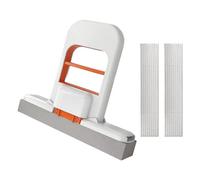 Small Handheld Mop Folding Powerful Squeeze Home Cleaning With Sponge Squeezing Floor Washing Mop Desk Window Car Portable Desktop Cleaner