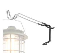 Small Hanging Basket - Iron, 5.31 x 2.17 inch Wall Hanging Basket Bracket Stable Clamping Hook | Fence Mounted Safe Outdoor Feeder and Lantern Hanger, Garden Hook for Bird Feeders