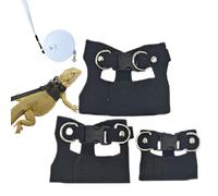 Small Harness for Animals: A Comfortable Adjustable Pull Rope, Set of 3 Leashes and Safe Pet Adventures, Lightweight Equipment | Practical Walking Accessory for Entity