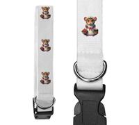 Small 'Harvest Mouse With Fruit Baskets' Dog Collar (PR00057397)