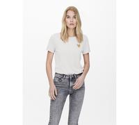 Small Heart Print T-Shirt Ecru