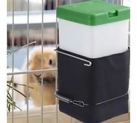 Small Heated Rabbits Water Bottle, 1 L Thermostatic Control Leak Proof Small Animal Drinker, Automatic Water Dispenser USB Powered For Rabbits, Hamster, Guinea Pigs, Ferrets, Birds, Cockatiel