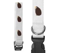 Small 'Hedgehog Picking Flowers' Dog Collar (PR00058577)