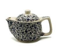 Small Herbal Teapot - Blue Pattern