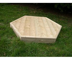 Small Hexagonal Floating duck house, Nesting box, Waterfowl pontoon, Wild Bird Platform, Island, Raft from Buttercup Farm