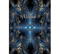 Small Hexagonal Graph Paper Notebook: Fractal Geometry Series: 8.5 x 11 Inch Hex Grid Paper for Organic Chemistry, Biochemistry, and Complex Pattern Design | 120 Pages