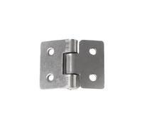 Small Hinge Stainless Steel Industrial Automation Instrument Equipment Chassis Cabinet Door Household Tool Hinge(Buffed)