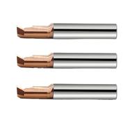 Small-Hole Boring Tool CNC Small Thread Boring Tool Internal Turning Tool Tungsten Carbide Hard Alloy Whole Precision Mirco Diameter Lathe Cutting 1pc(G MUR 3R0.1 L10)