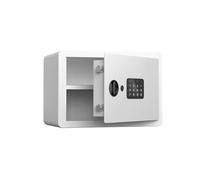 Small Home Safe,Security Cabinet Safes with Cutting-edge Bending,Wall Mounting,for Home Office Hotel Closet College Use(White,40x30x30cm)